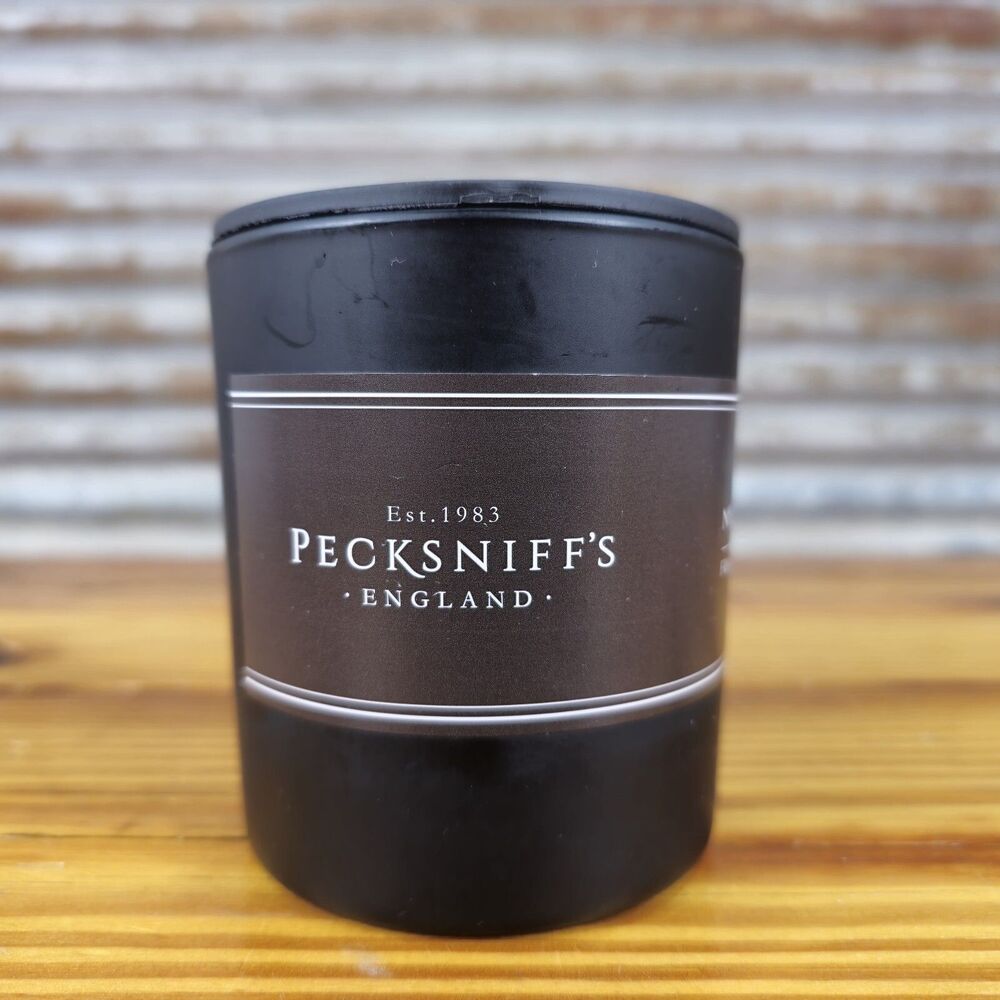 PECKSNIFF'S No. 6 Leather & Oakmoss 6.4 ounce Fragranced Candle Made in England